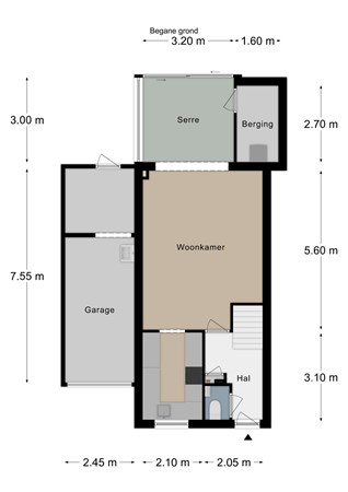 Floorplan - Pastoor Prickaertsstraat 67, 6291 LL Vaals